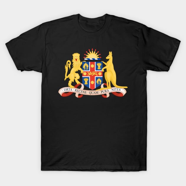 New South Wales T-Shirt by Wickedcartoons